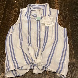 Stripped tank top WORN ONCE